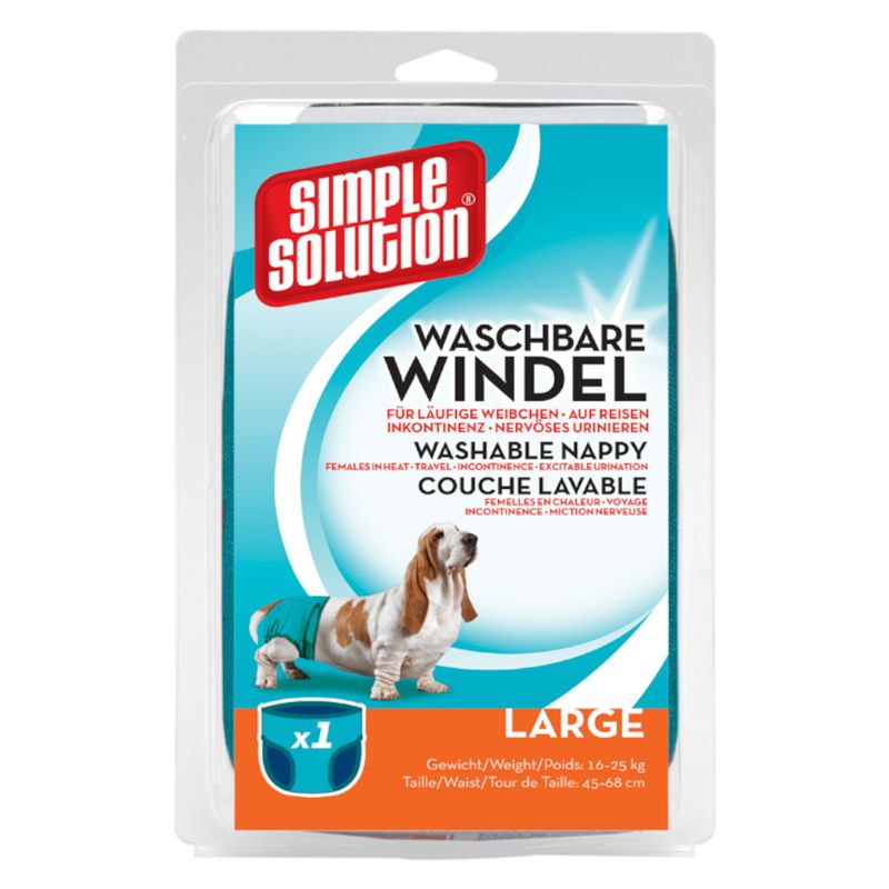 Simple Solution Washable Dog Nappy - Female Size XS, 1 Piece