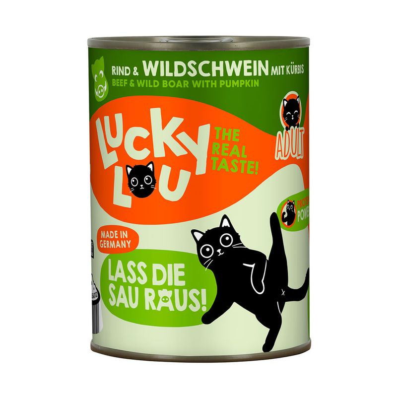 Lucky Lou Adult 6 x 400g Poultry