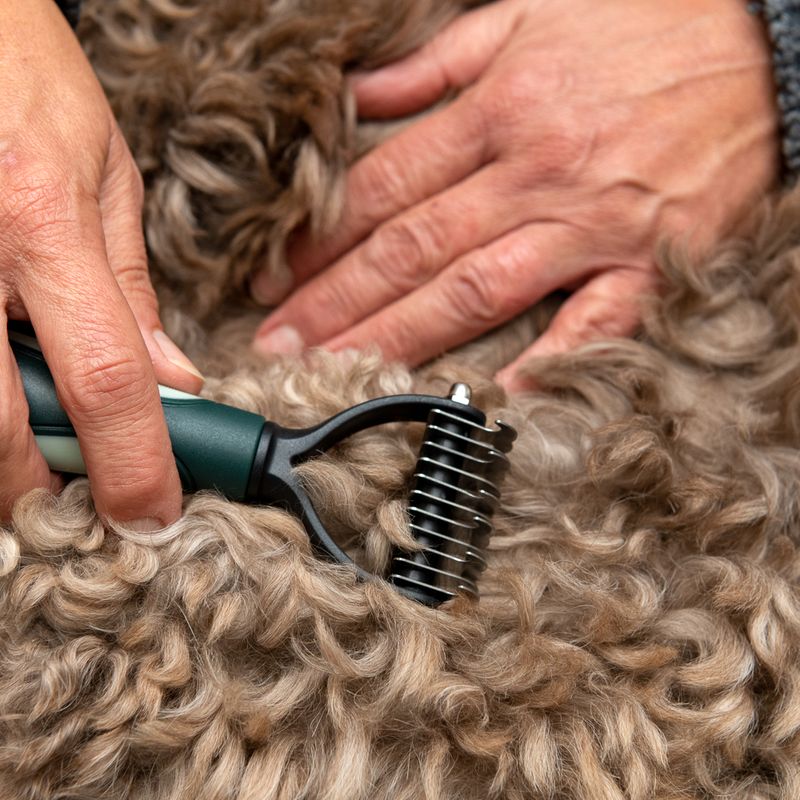 kooa Double-Sided Dematter Comb 17.5 x 6.7 x 2.7cm (L x W x H)