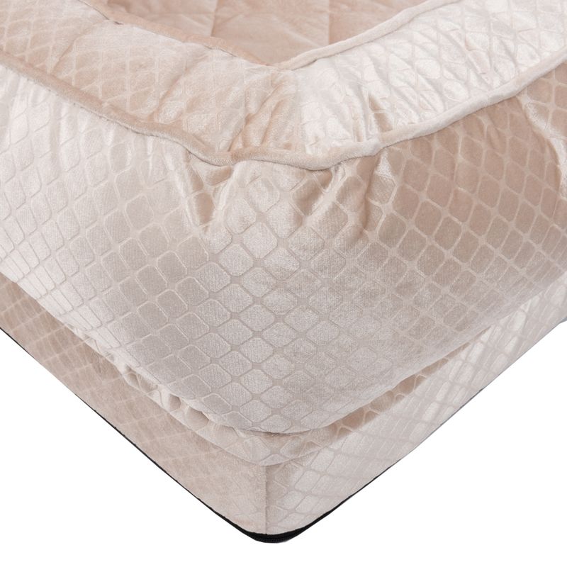 TIAKI Wellness Cuddly Sofa Brown: 100 x 65 x 30cm (L x W x H)