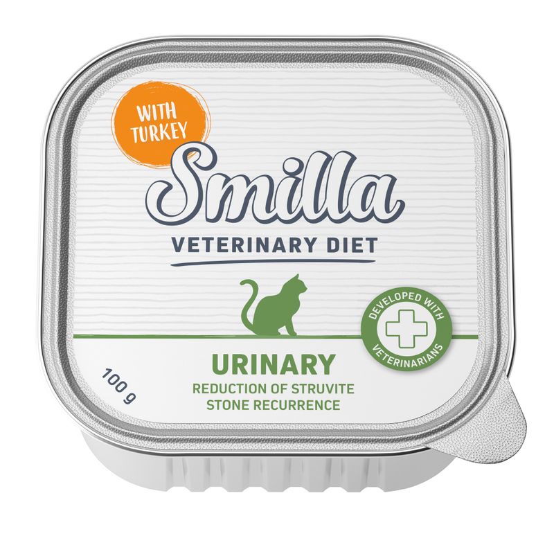 Smilla Veterinary Diet Mixed Pack Saver Pack 24 x 100g Urinary Mixed Pack (Turkey & Veal)