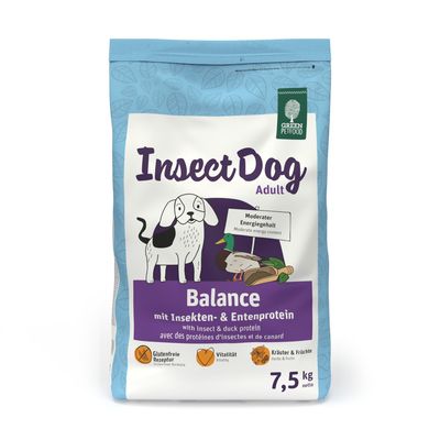 Green Petfood InsectDog Balance Insects & Chicken 7.5kg