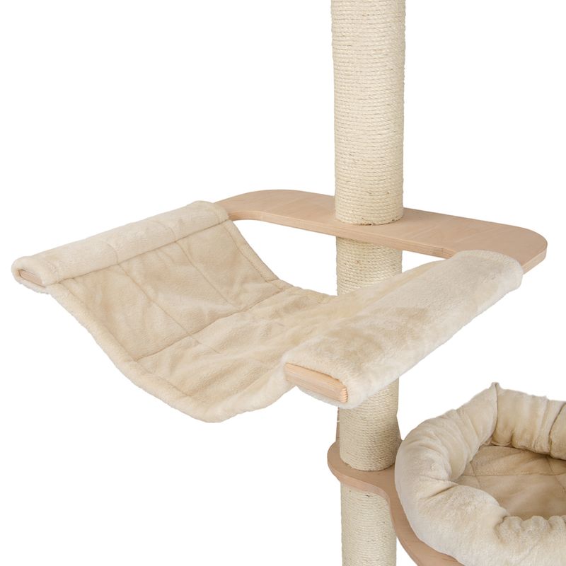 Natural Paradise Wall Scratching Tree - Magnolia Cream