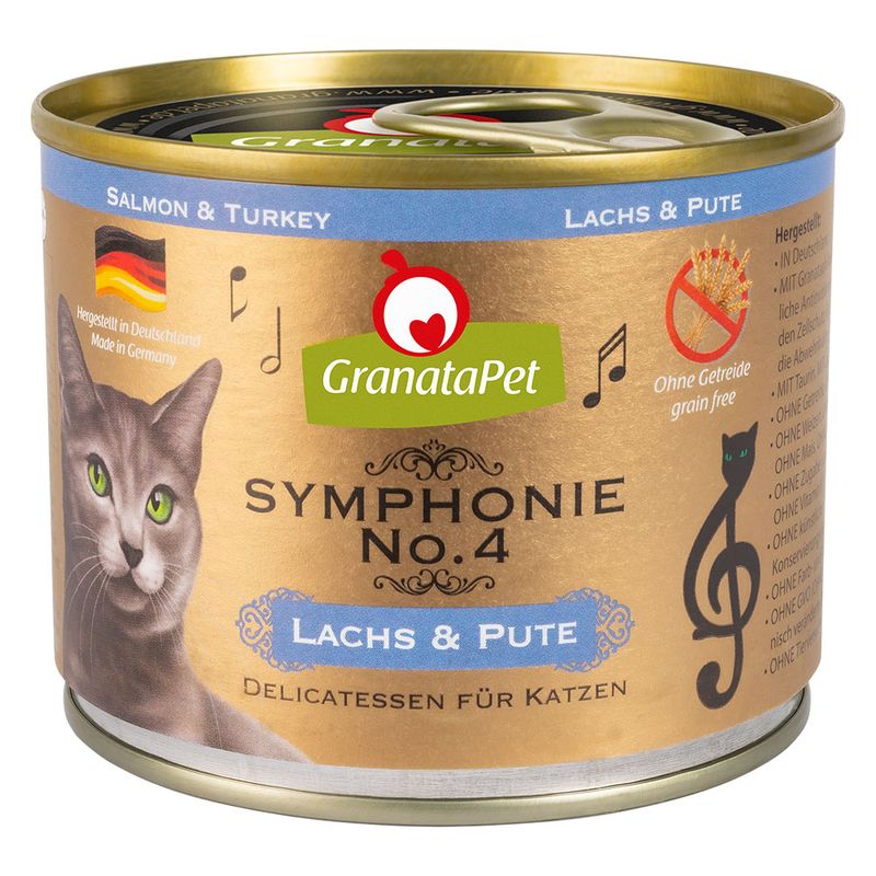 GranataPet Symphony 12 x 200 g Economy Pack Pure chicken