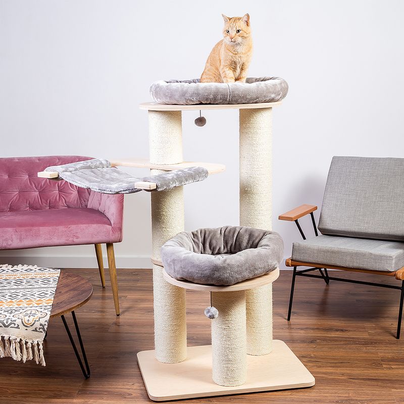 Natural Paradise Scratching Tree - Amaryllis L Cream