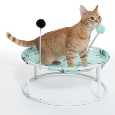 TIAKI Palm Tree Sun Lounger with Pompoms diameter 45 x (H) 19 cm