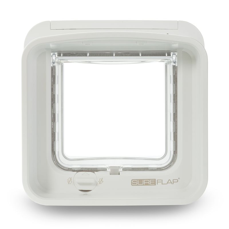 SureFlap DualScan Microchip Cat Flap White Cat Flap