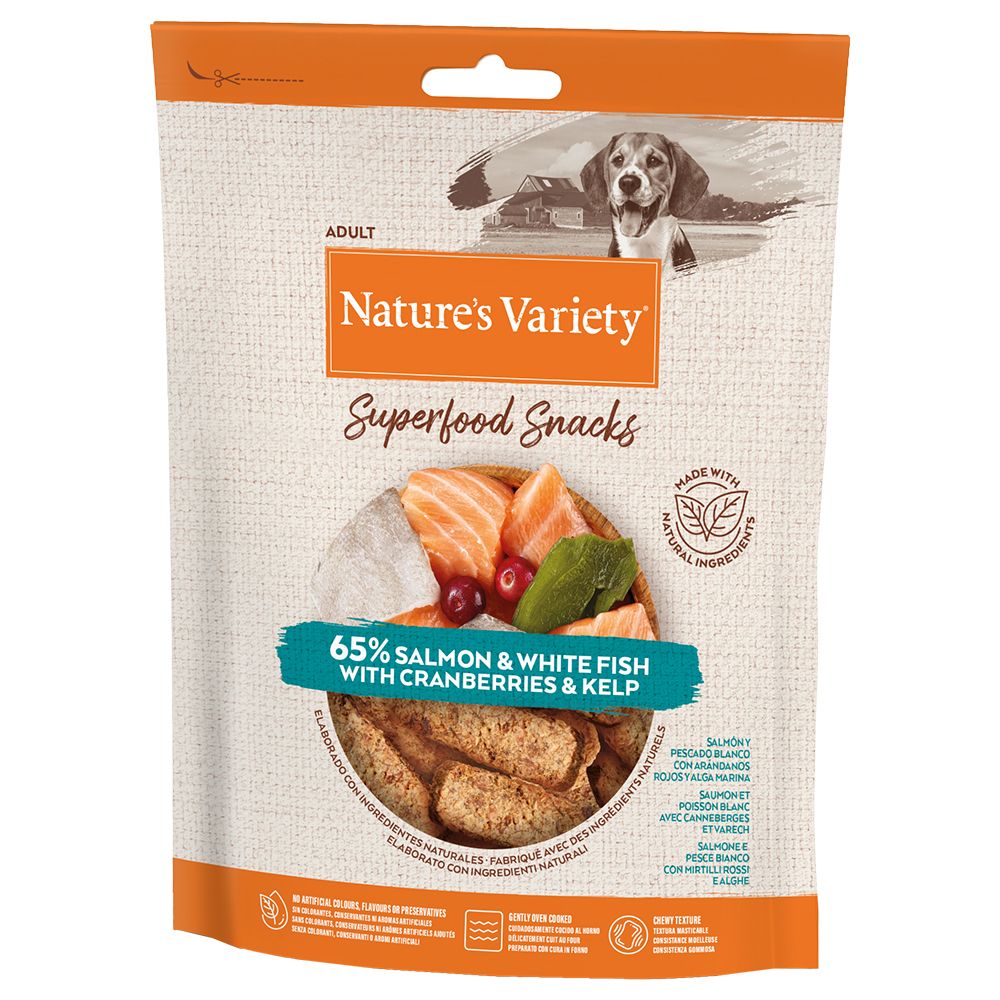 Nature's Variety Superfood Snacks Salmon 85 g