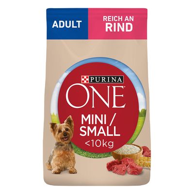 PURINA ONE Mini Adult Beef & Rice 800g