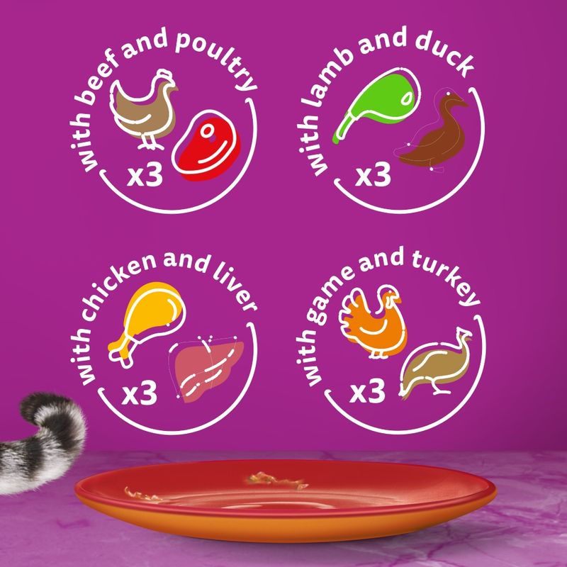 Whiskas Duo Pouches 48 x 85g Classic Combos in Jelly