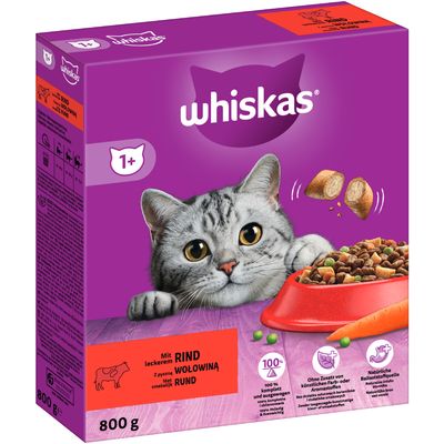 Whiskas 1+ Beef 800g
