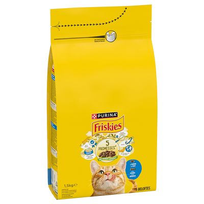 PURINA Friskies Adult with Salmon & Vegetables 1.5kg