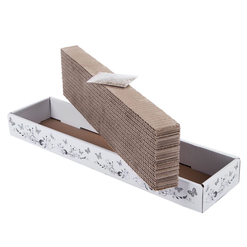 Multi-Scratch Cardboard Scratching Pad brown