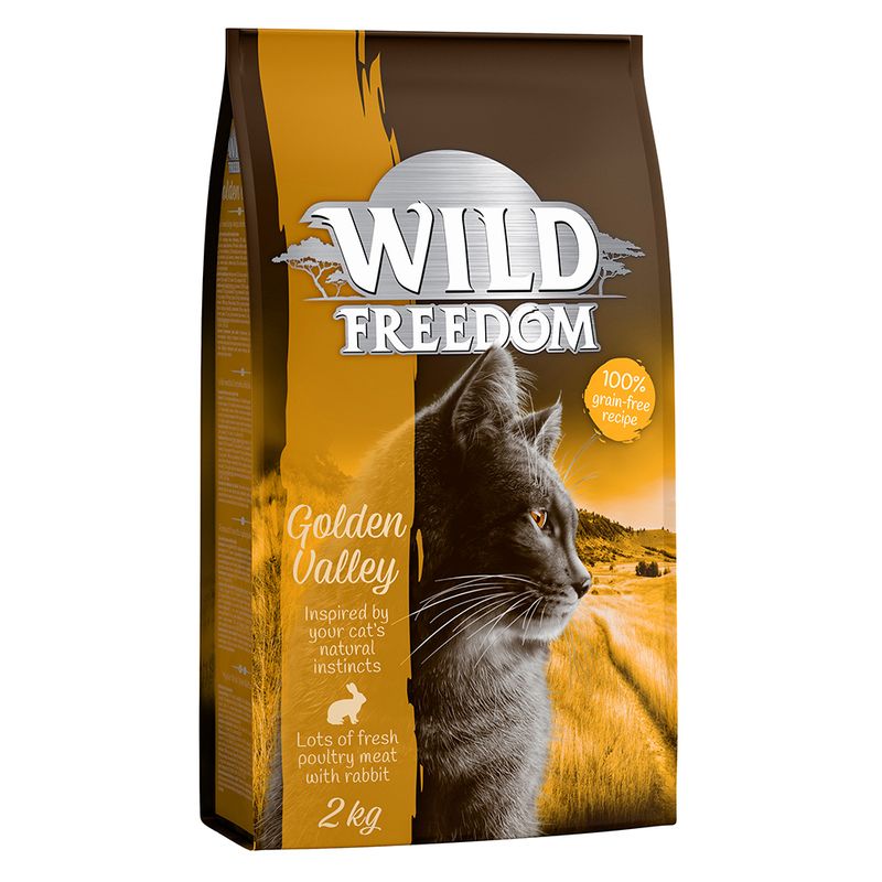 Wild Freedom Grain-Free Dry Cat Food Economy Pack 3 x 2kg Kitten \