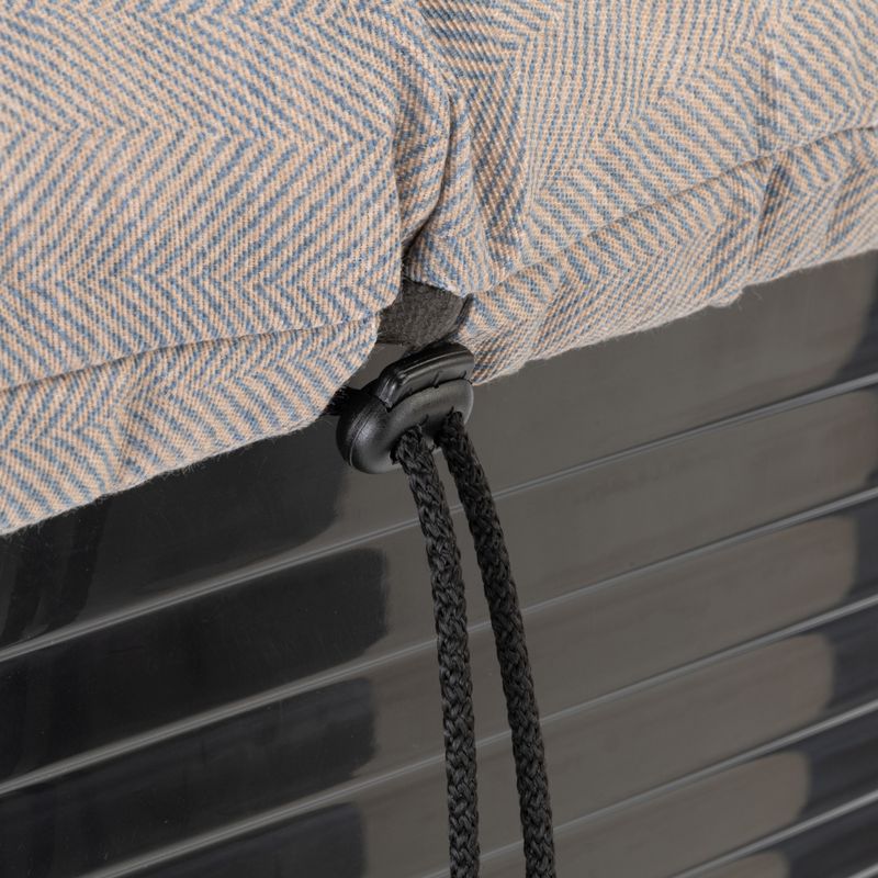 Beige Tweed Sofa Cover for Ferplast Siesta Deluxe Basket Size: 4: 64 x 48 x 25 cm (L x W x H)