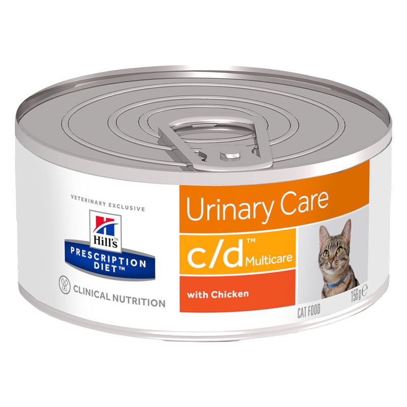 Hill's Feline Prescription Diet Cans Saver Pack 24 x 156g c/d Multicare Urinary Cans