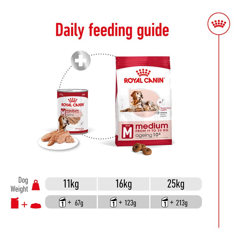 Royal Canin Medium Ageing in Loaf 12 x 410g