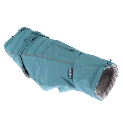 Nomad Tales Spirit Softshell Dog Coat - Pacific approx. 35cm Back Length