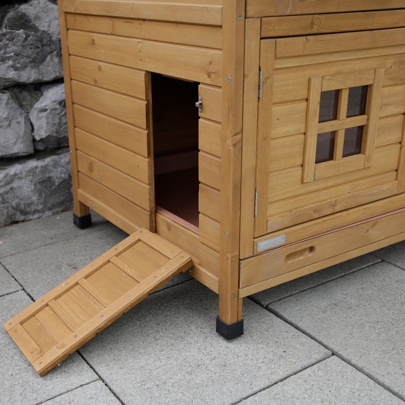 Kerbl Pet Rodent Hutch South Tyrol 125 x 87 x 142cm (L x W x H) (2 packages)