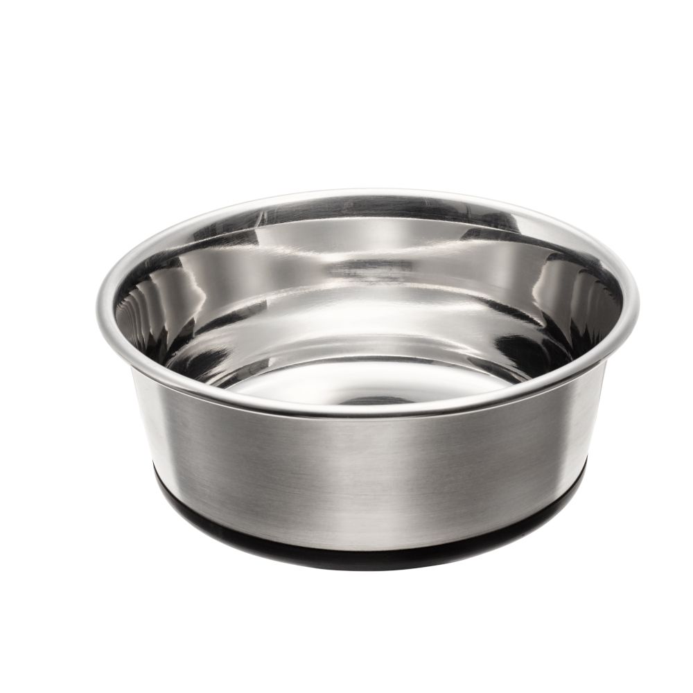 HUNTER Stainless Steel Dog Bowl Size M: 550ml, diameter 14cm