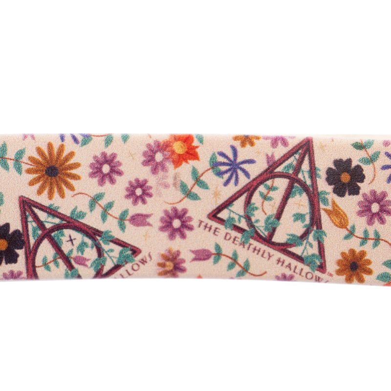 Harry Potter Deathly Hallows Collar - Beige Size S: Neck Circumference 25 - 36 cm, Width 20mm