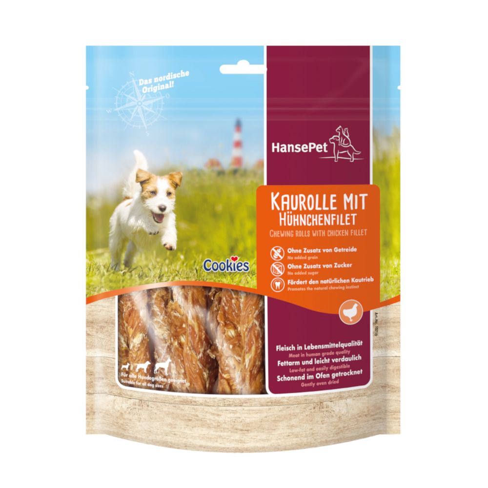Cookies Delikatess Chew Rolls with Chicken Fillet Strips 200g