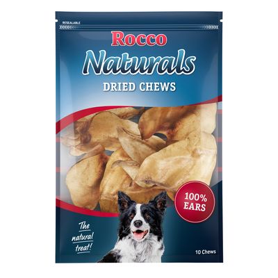 Rocco Natural Dried Cows' Ear 10 Chews