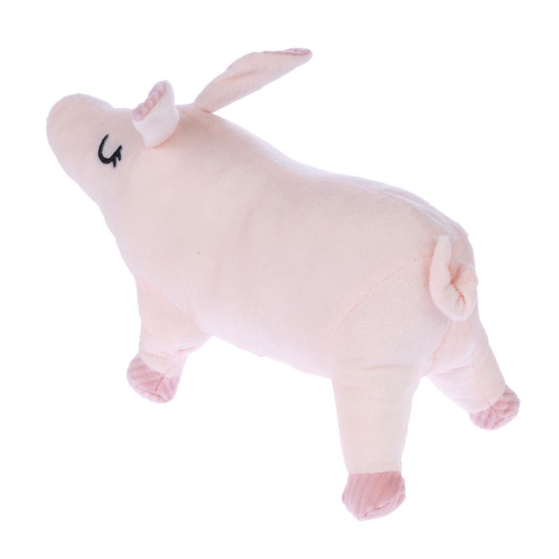 TIAKI Oink Pig Plush Squeaker Toy approx. 25.5 x 7 x 14 cm (L x W x H)