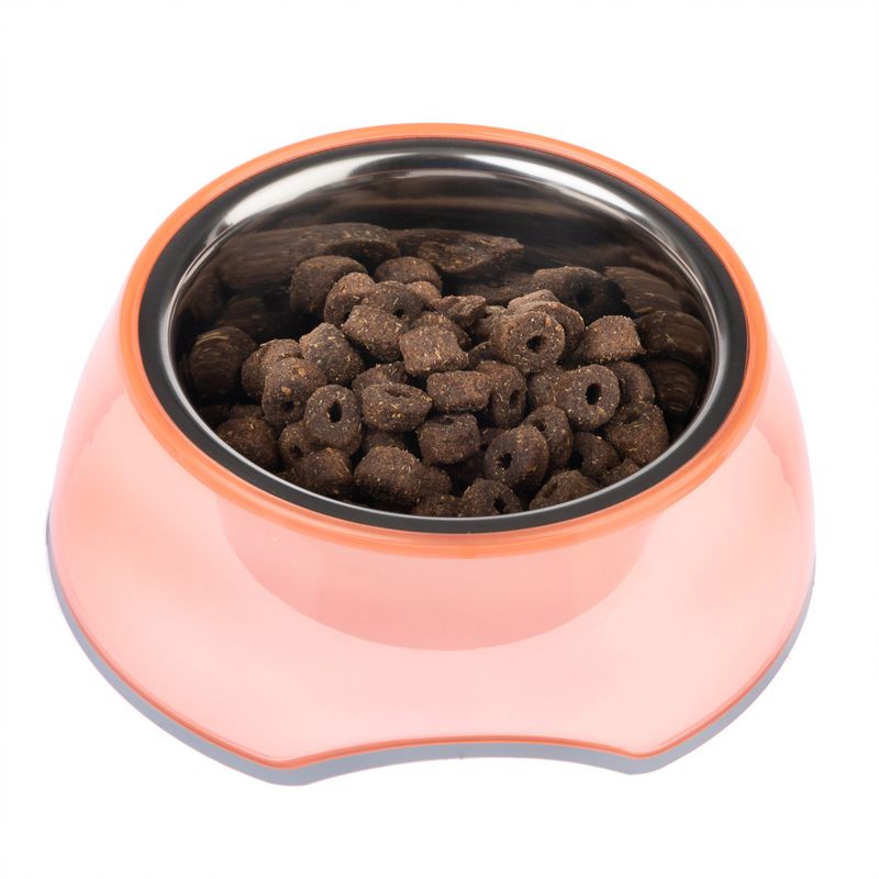 TIAKI Anti-Slip Bowl - Transparent Orange 400ml (16cm diameter)