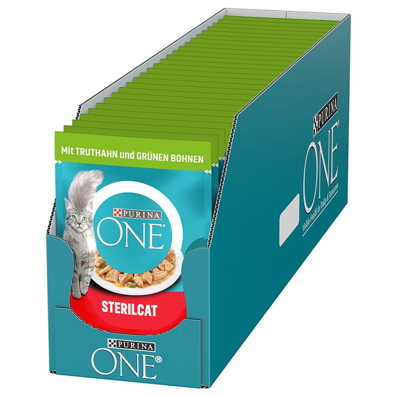 PURINA ONE SterilCat with Salmon & Carrots (13 x 85g)