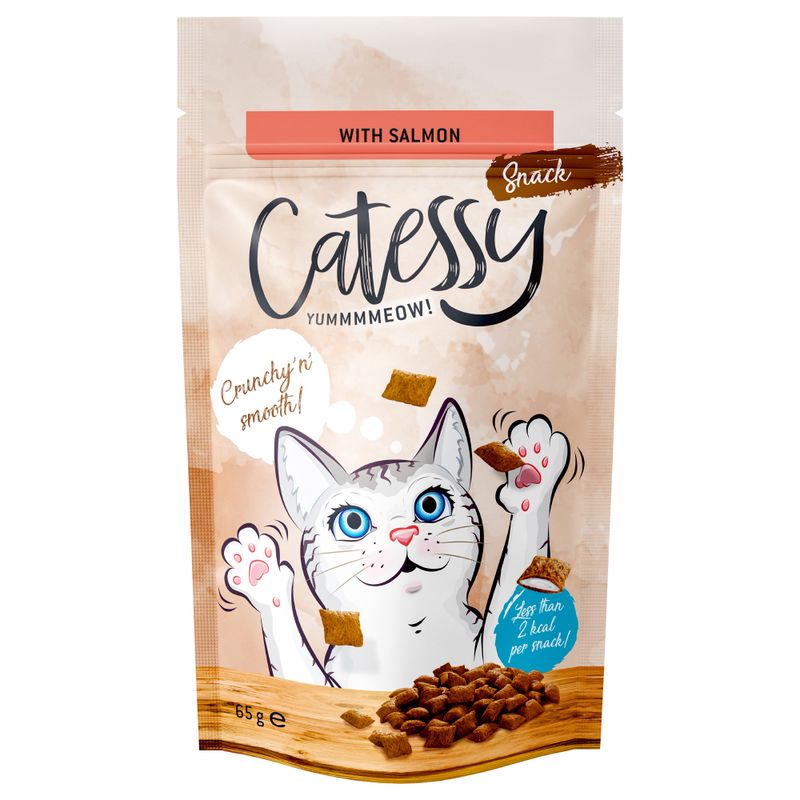 Catessy Crunchy Snacks Mixed Trial Pack 3 x 65g 3 Varieties