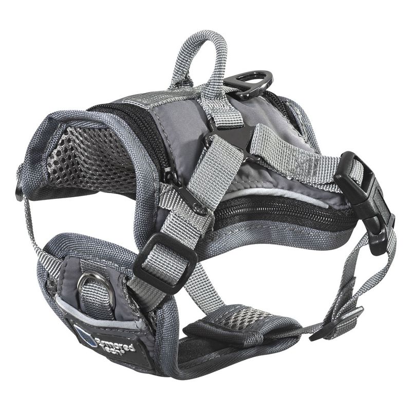 ArmoredTech® All Weather Harness, grey Size XXL: chest circumference 71-112 cm