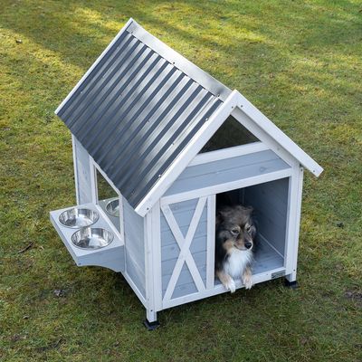 Modern Living Belmont Outdoor Dog Kennel approx. 101 x 92 x 95.5 cm (L x W x H)