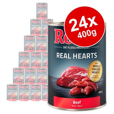 Rocco Real Hearts Saver Pack 24 x 400g Mixed Pack