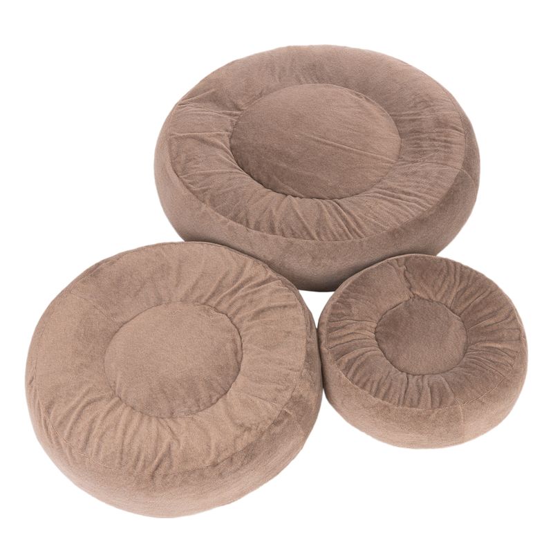 Flocke Dog Bed Grey Replacement Cover (90cm diameter)