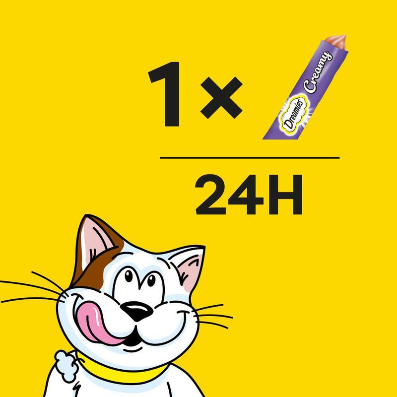 Dreamies Creamy Snacks Chicken (4 x 10g)