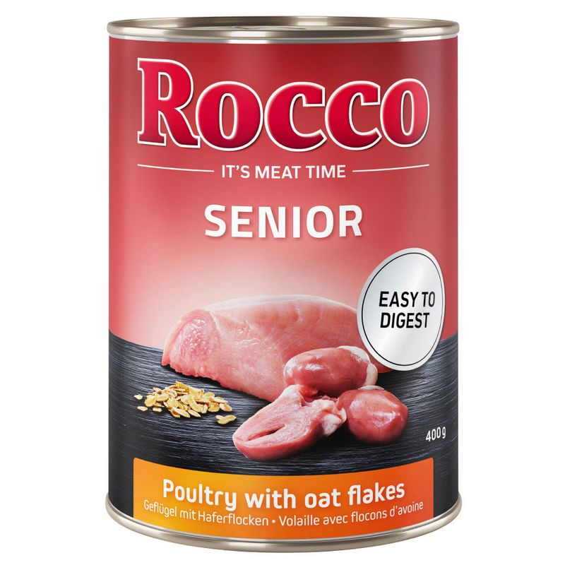 Rocco Senior Saver Pack 24 x 400g Mixed Pack (2 Varieties)
