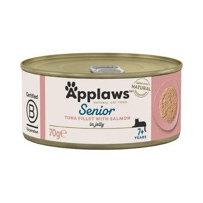 Applaws Senior Cat Food 24 x 70g Tuna with Salmon