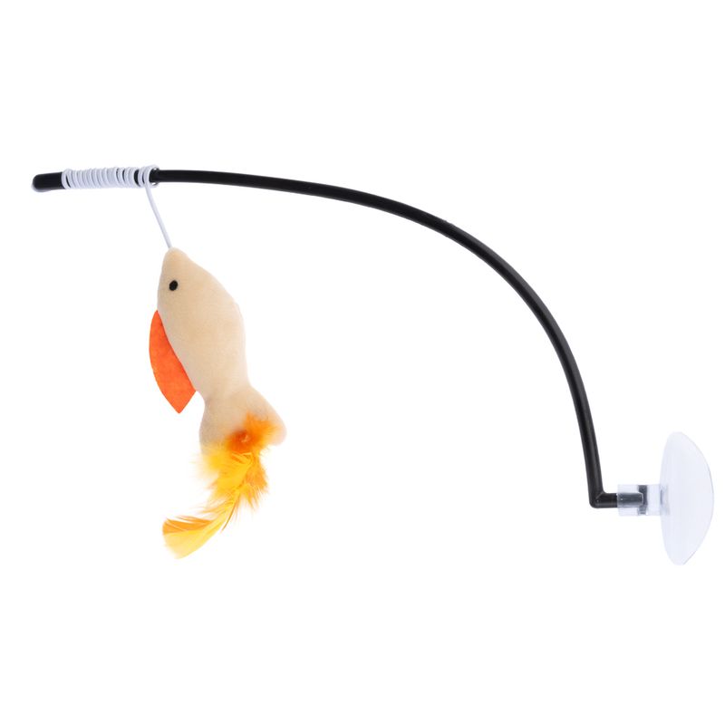 TIAKI Fish Dangler Cat Toy with Suction Cup 1 Dangler Toy