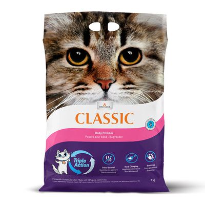 Intersand Classic Baby Powder Scented Cat Litter 7kg
