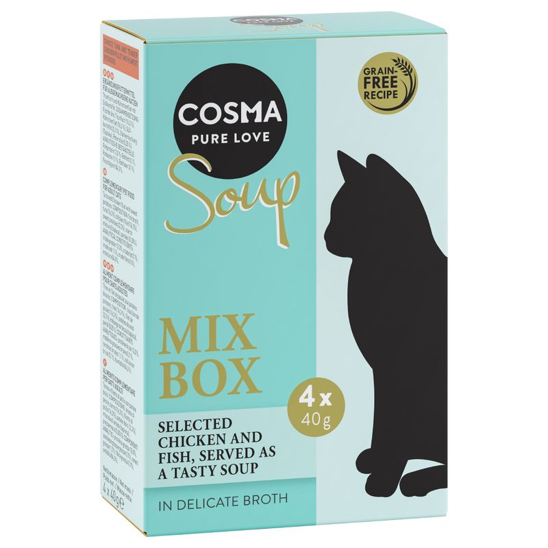 Cosma Soup Mixed Trial Pack 4 x 40g Mix 2 (4 varieties)