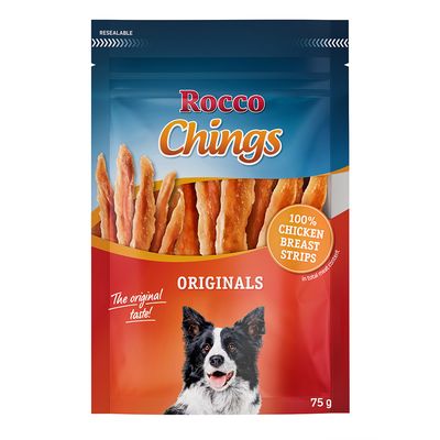 Rocco Chings Originals Chicken Breast Strips Trial Pack 75g