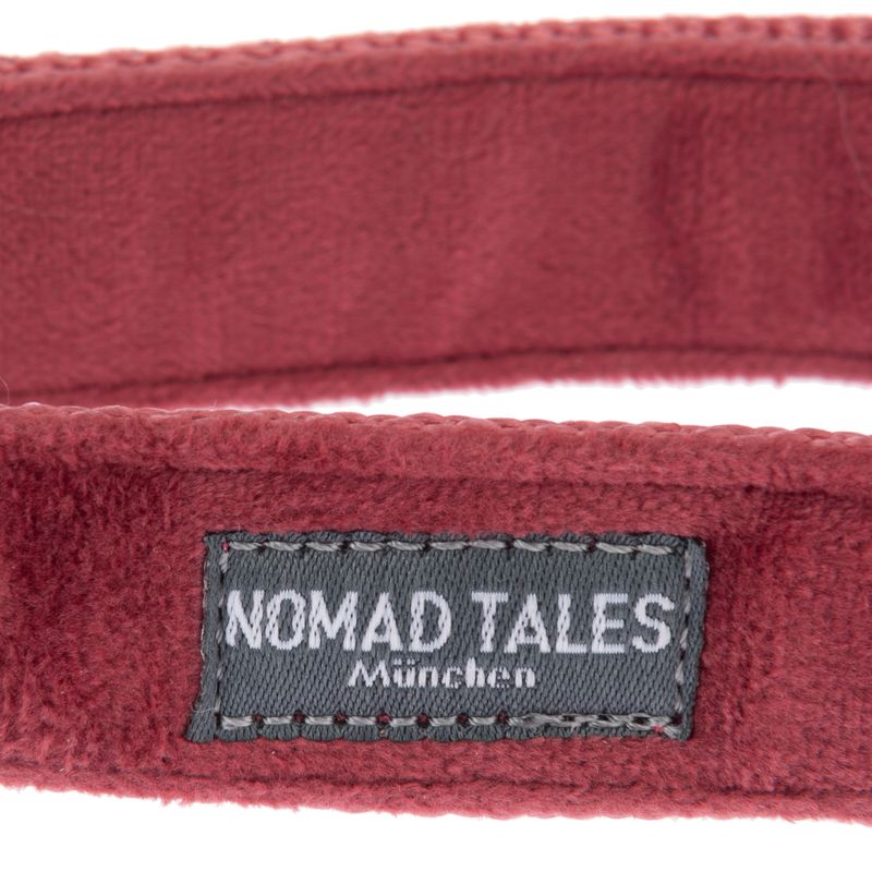 Nomad Tales Blush Collar, rosé Matching leash: 120 cm long, 15 mm wide