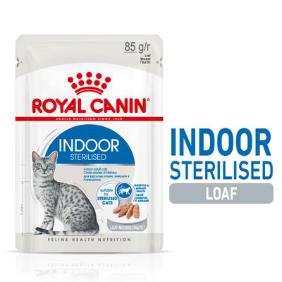 Royal Canin Indoor Sterilised Loaf 12 x 85g