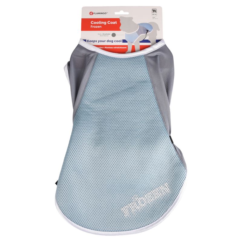 Flamingo Frozen Dog Coat Size S: approx. 30cm (Back Length)