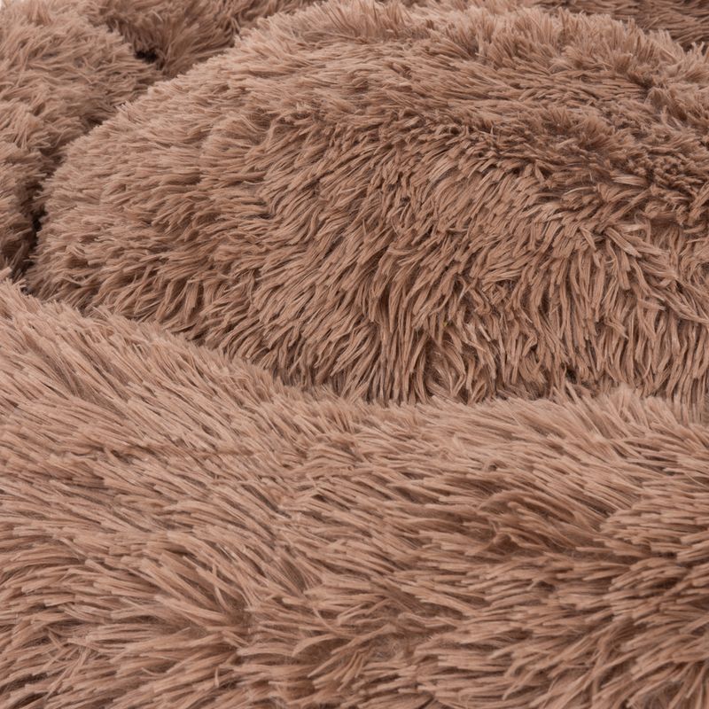 TIAKI No Stress Cuddly Bed - Beige Small: 75 x 25cm (Diameter x H)