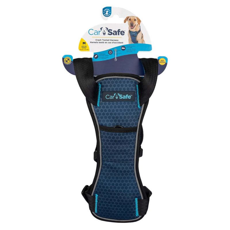 CarSafe Crash-Tested Car Harness for Dogs Size XS: 40 - 50cm chest circumference