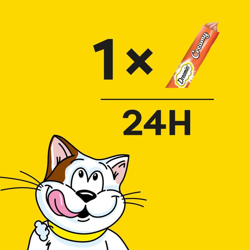 Dreamies Creamy Snacks Chicken (4 x 10g)