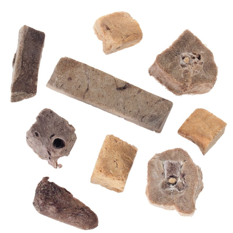 Wolf of Wilderness RAW 5 Mix Freeze-dried Snacks 150g