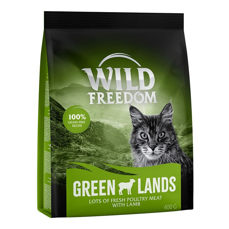 3 x 400g Wild Freedom Dry Cat Food - Try Now! Adult \